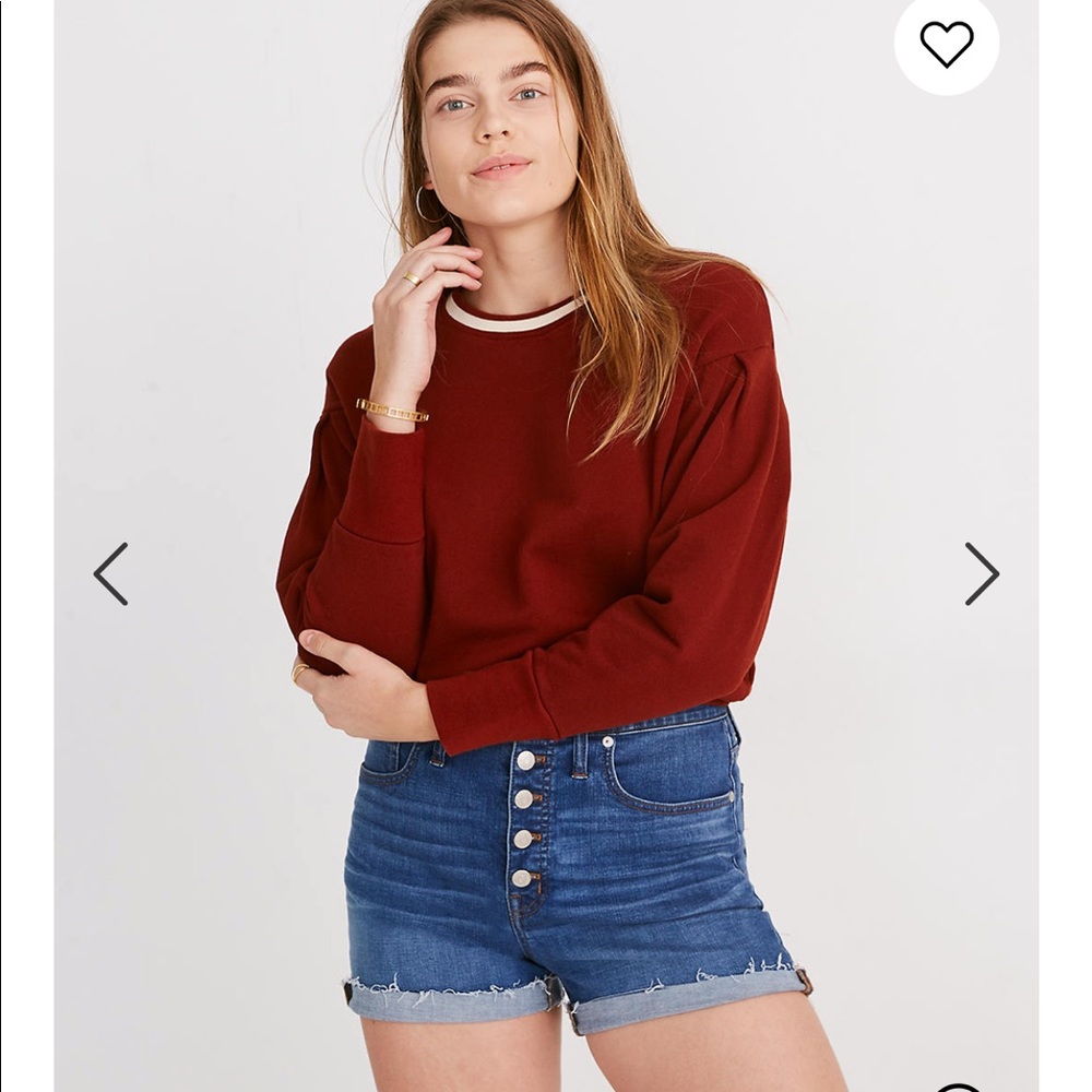 Madewell High Rise Denim Shorts 26